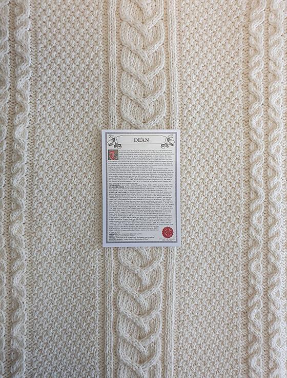 Aran Cashmere Dean Clan Scarf