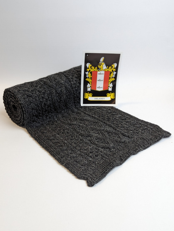 Aran Cashmere Delaney Clan Scarf