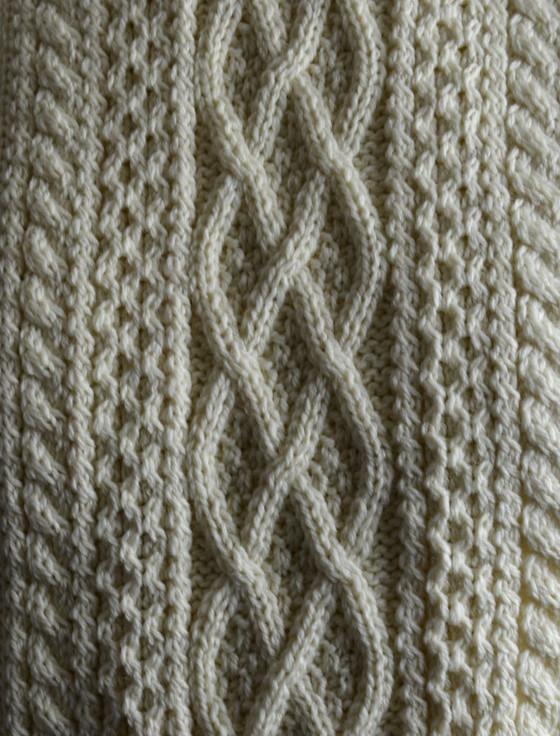 Aran Cashmere Delaney Clan Scarf