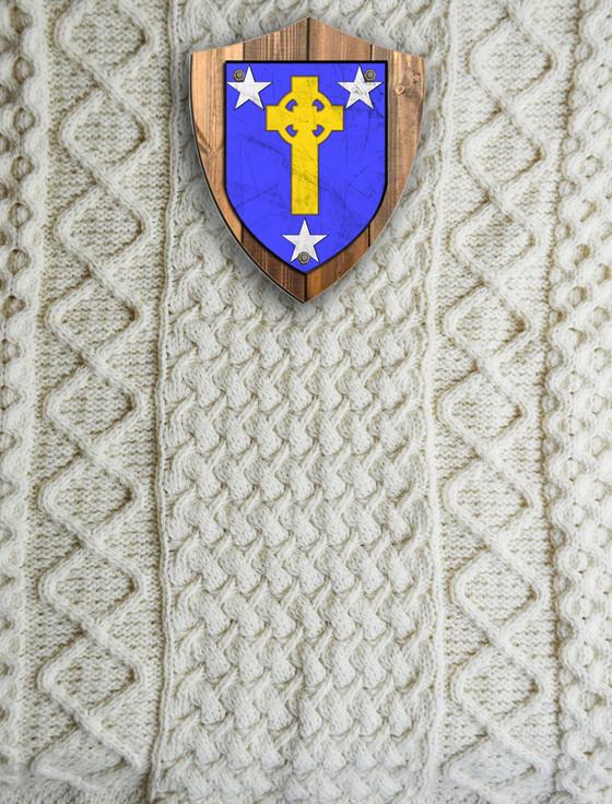 aran cashmere Devlin Clan Aran Throw