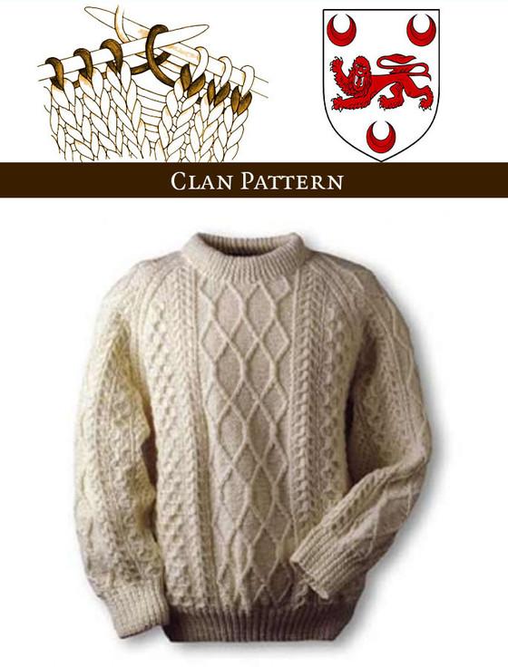aran cashmere Dillon Knitting Pattern