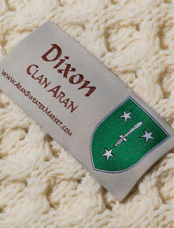 Aran Cashmere Dixon Clan Aran Throw