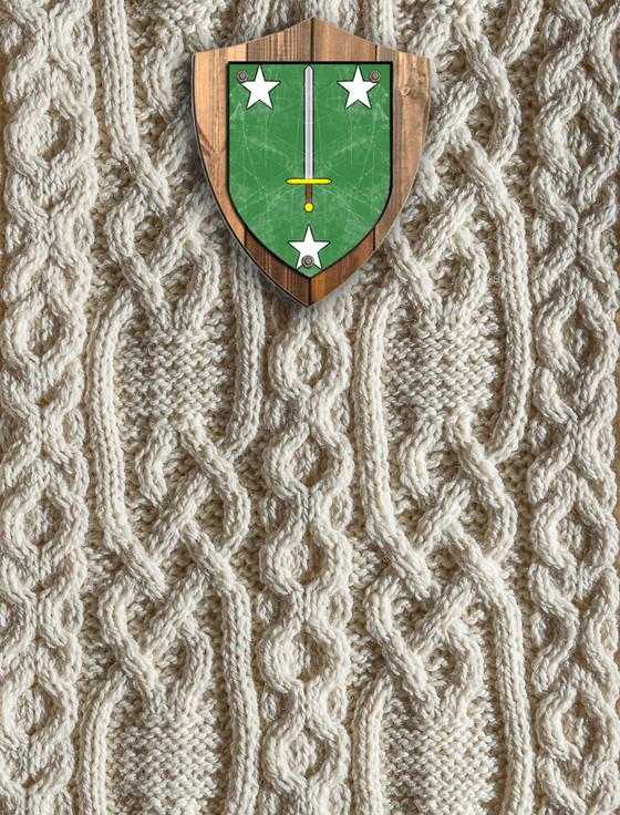 aran cashmere Dixon Clan Aran Throw