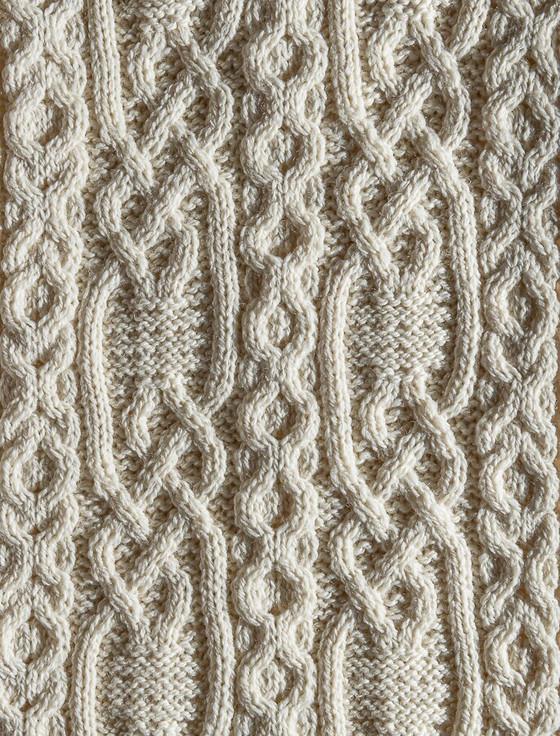 Aran Cashmere Dixon Clan Scarf