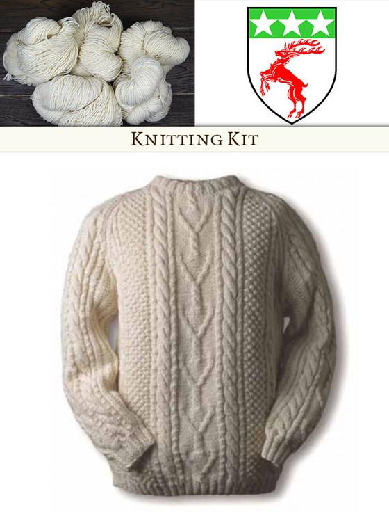 aran cashmere Doherty Knitting Kit
