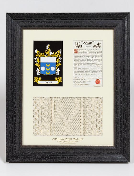 aran cashmere Dolan Clan Aran & History Display
