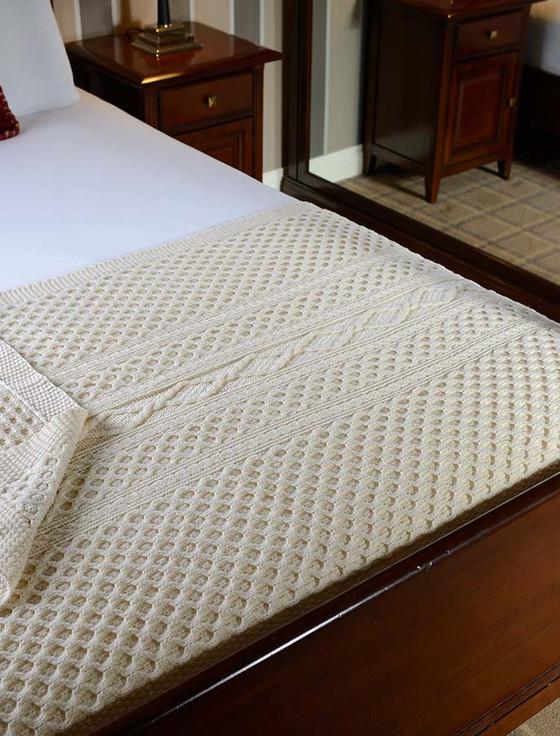 aran cashmere Dolan Clan Aran Throw