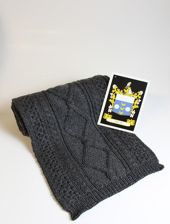 Aran Cashmere Dolan Clan Scarf