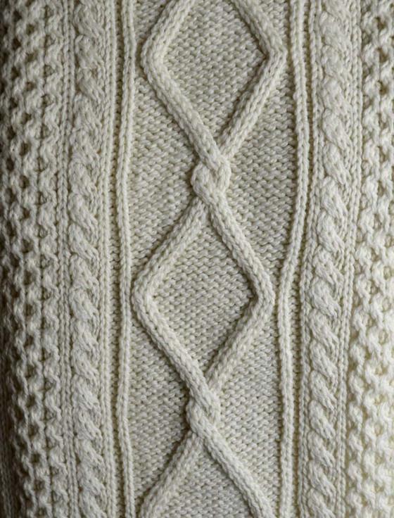 Aran Cashmere Dolan Clan Scarf