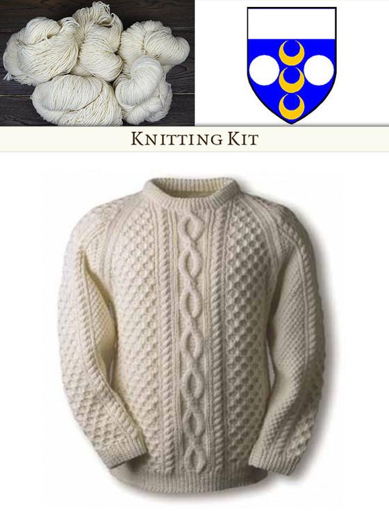 aran cashmere Dolan Knitting Kit