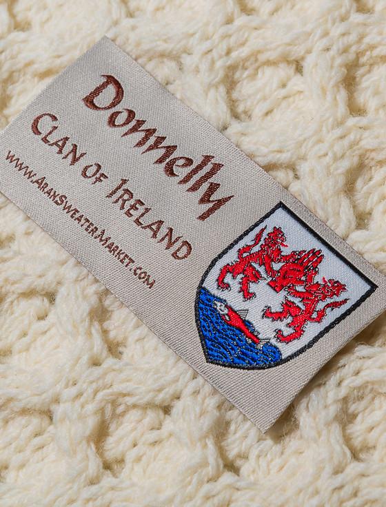 Aran Cashmere Donnelly Clan Scarf