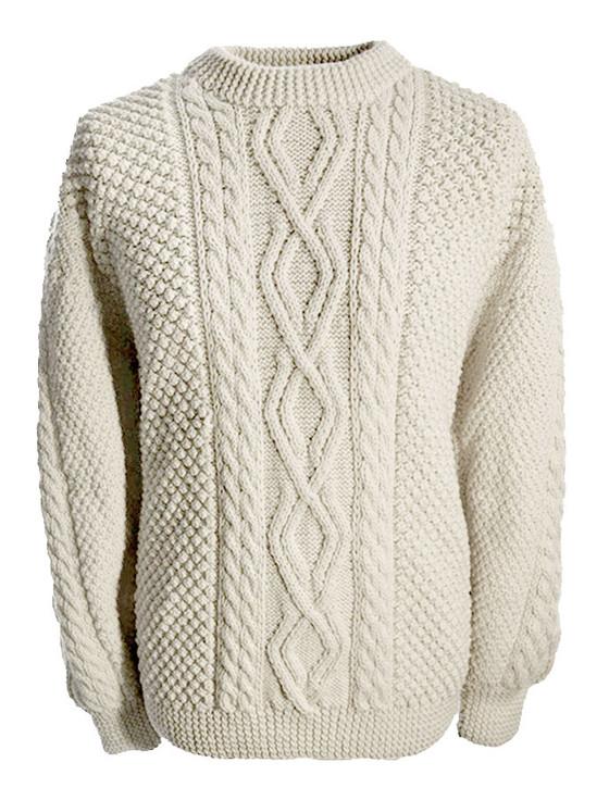 aran cashmere Donnelly Clan Sweater