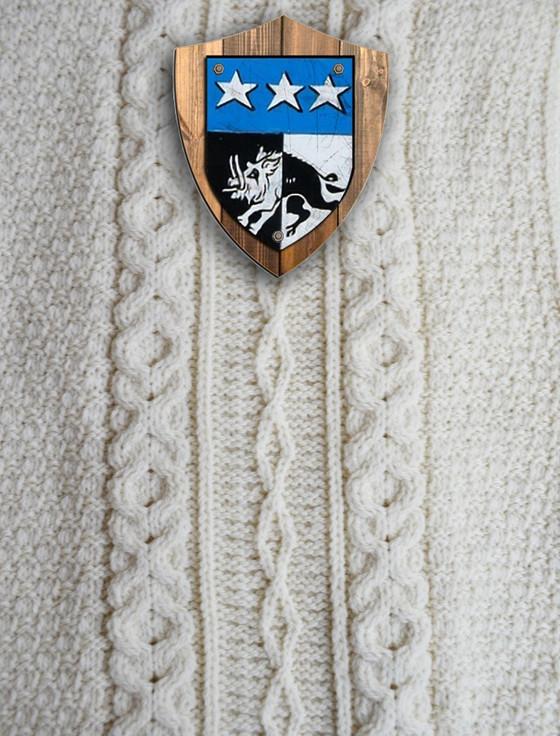 Aran Cashmere Doran Clan Scarf