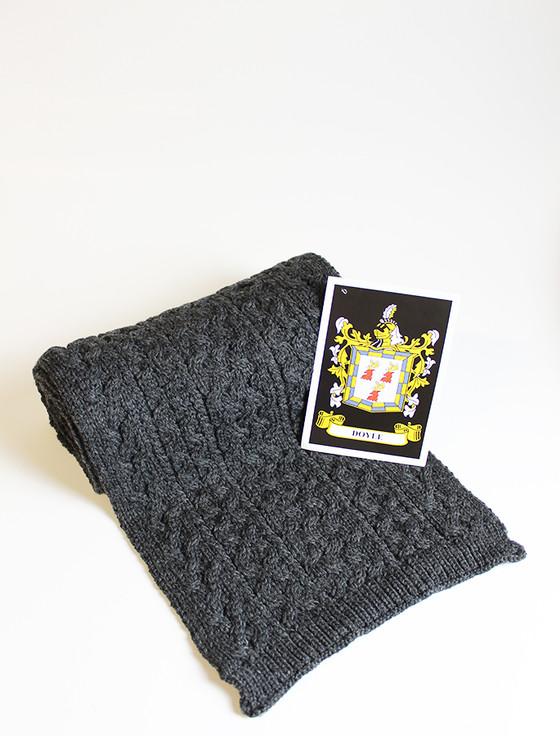 Aran Cashmere Doyle Clan Scarf