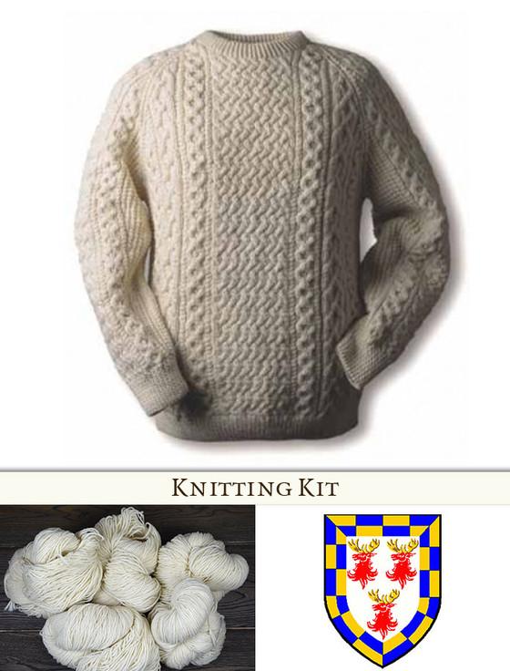 aran cashmere Doyle Knitting Kit