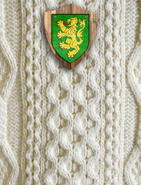 Aran Cashmere Duffy Clan Aran Throw