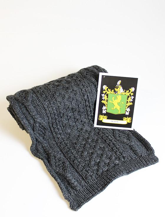 Aran Cashmere Duffy Clan Scarf