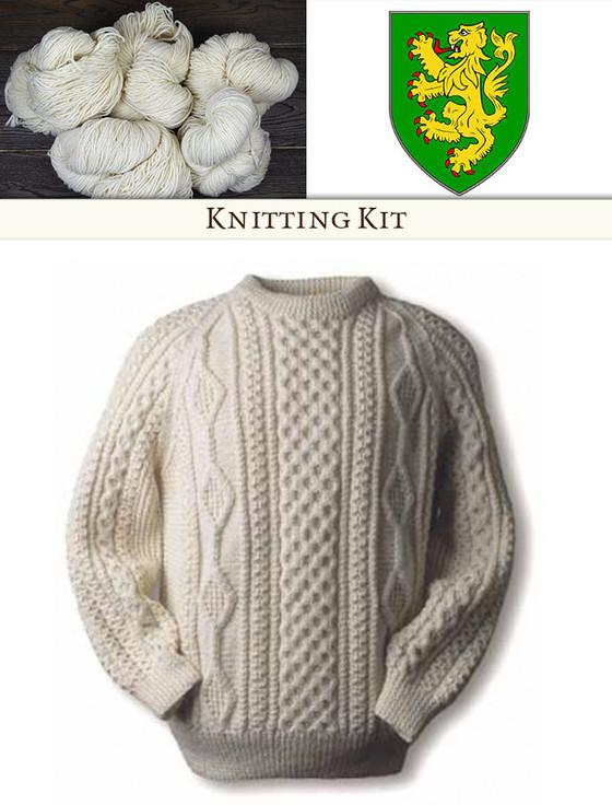 aran cashmere Duffy Knitting Kit