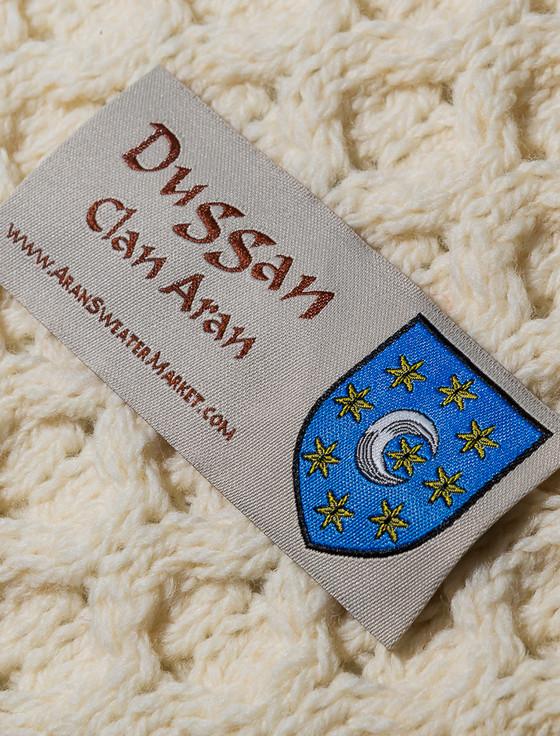 Aran Cashmere Duggan Clan Aran Poncho