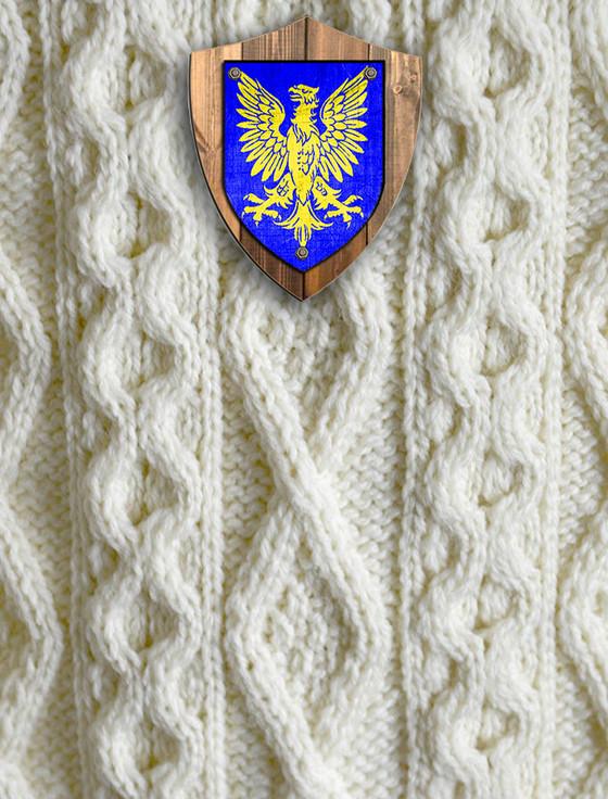 Aran Cashmere Dunne Clan Aran Throw