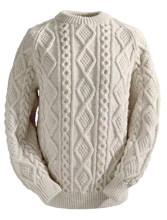 aran cashmere Dunne Clan Sweater