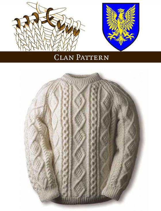 aran cashmere Dunne Knitting Pattern
