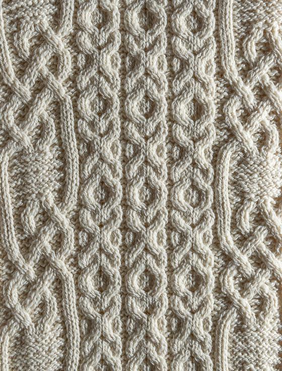 Aran Cashmere Edwards Clan Scarf