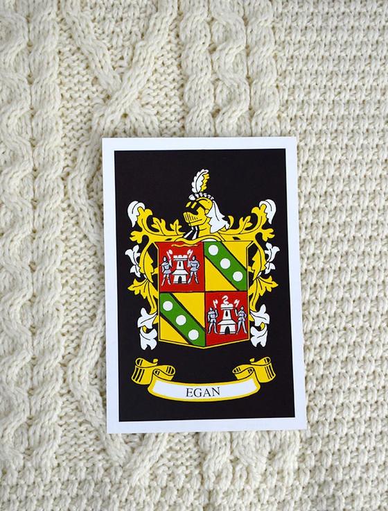 Aran Cashmere Egan Clan Aran Bed Runner