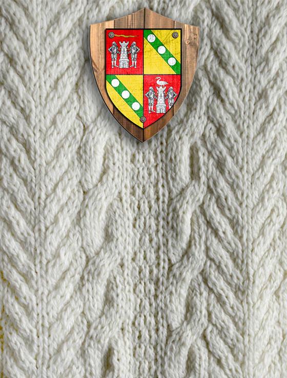 Aran Cashmere Egan Clan Aran Throw