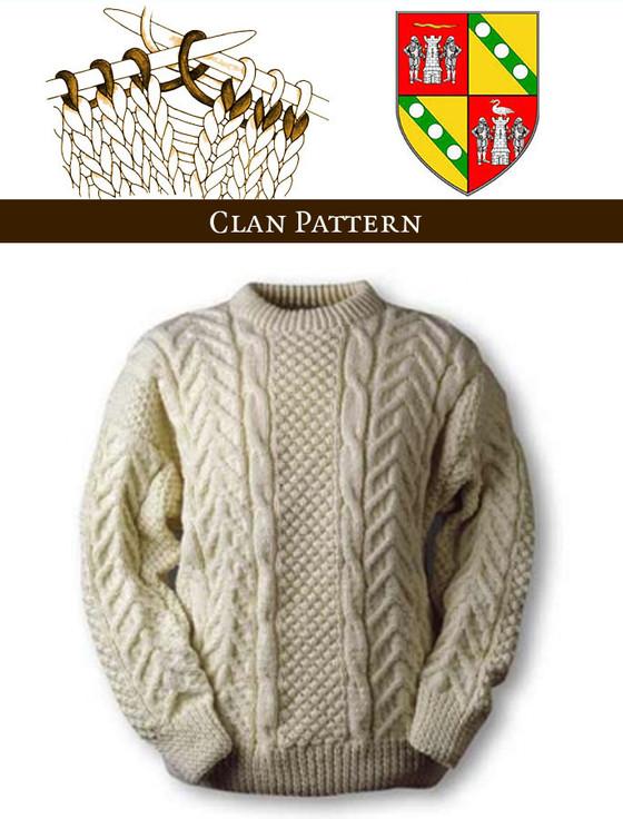 aran cashmere Egan Knitting Pattern