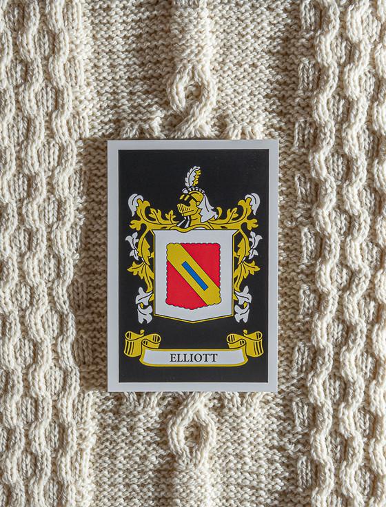 Aran Cashmere Elliot Clan Aran Throw
