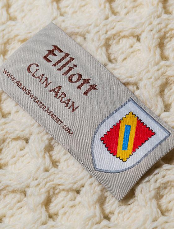 Aran Cashmere Elliot Clan Aran Throw
