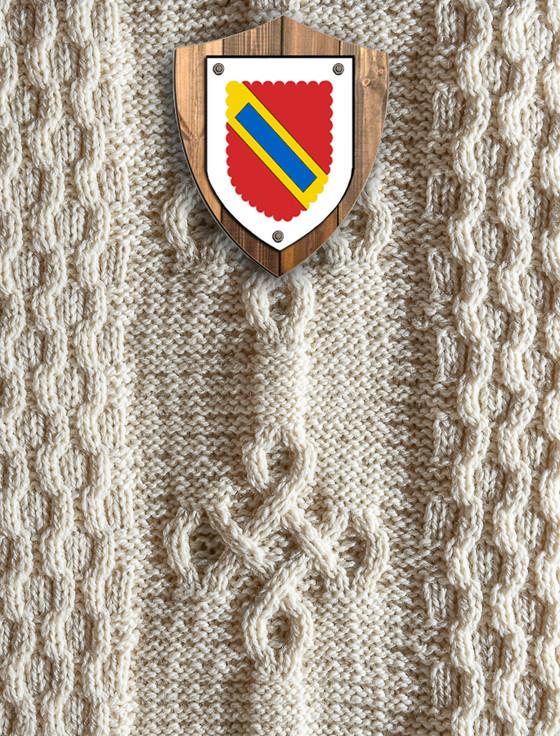 aran cashmere Elliot Clan Aran Throw