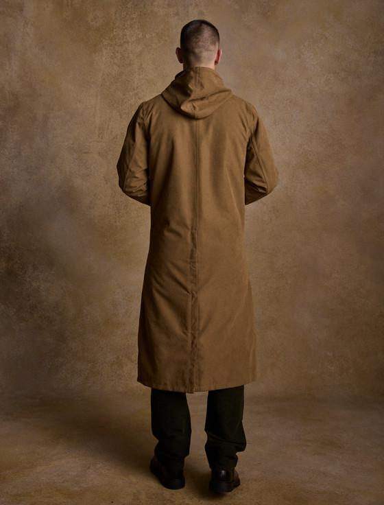Aran Cashmere Emmet Waterproof Long Coat - Camel