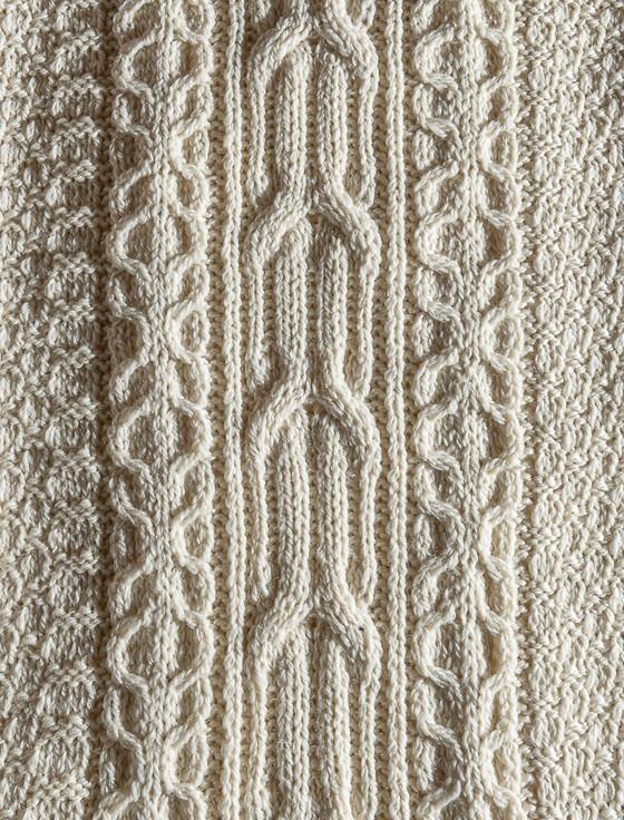 Aran Cashmere Evans Clan Scarf