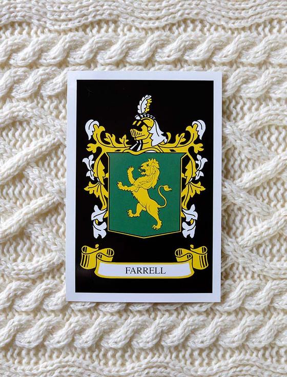 Aran Cashmere Farrell Clan Aran Throw