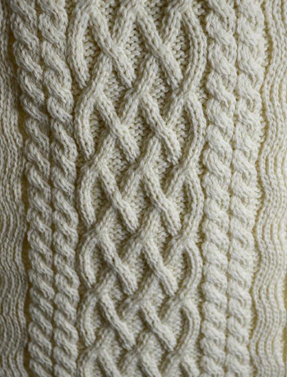 Aran Cashmere Farrell Clan Scarf