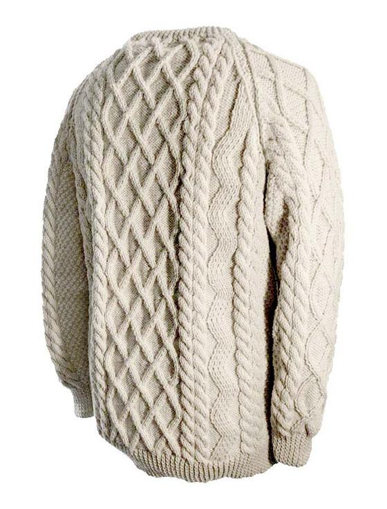 Aran Cashmere Farrell Clan Sweater