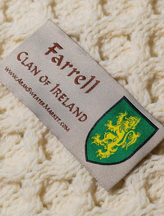 Aran Cashmere Farrell Clan Sweater