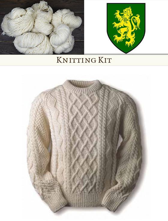aran cashmere Farrell Knitting Kit
