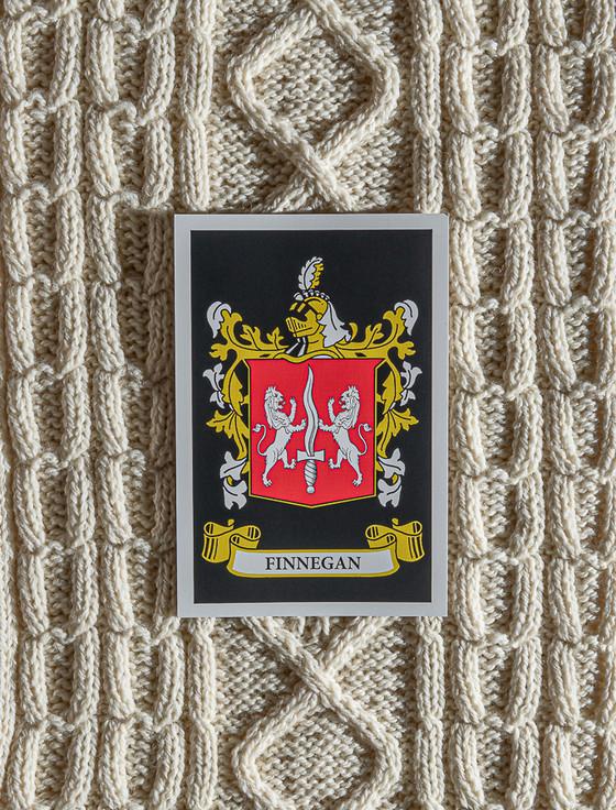 Aran Cashmere Finnegan Clan Aran Throw