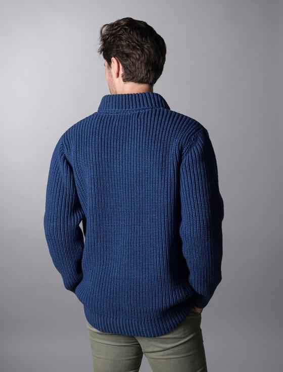 Aran Cashmere Fishe‎rma‎n Sh‎awl Neck Sweater