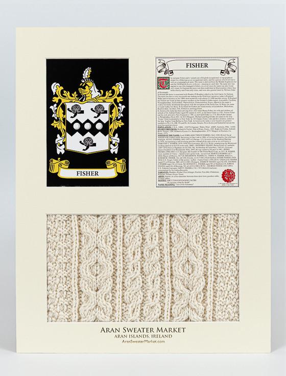 Aran Cashmere Fisher Clan Aran & History Display