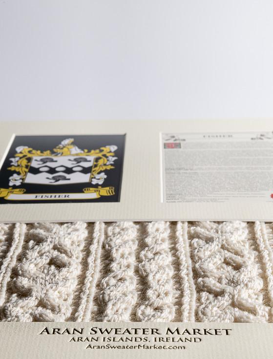 Aran Cashmere Fisher Clan Aran & History Display