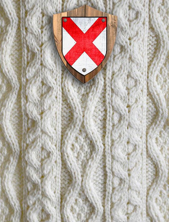 Aran Cashmere Fitzgerald Clan Aran Throw