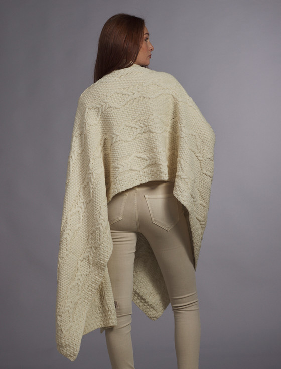 Aran Cashmere Fitzpatrick Clan Aran Wrap