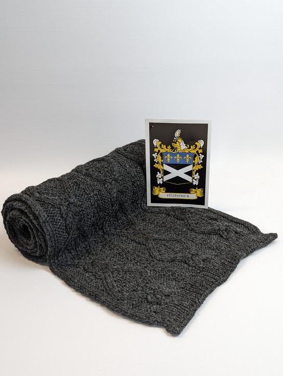 Aran Cashmere Fitzpatrick Clan Scarf