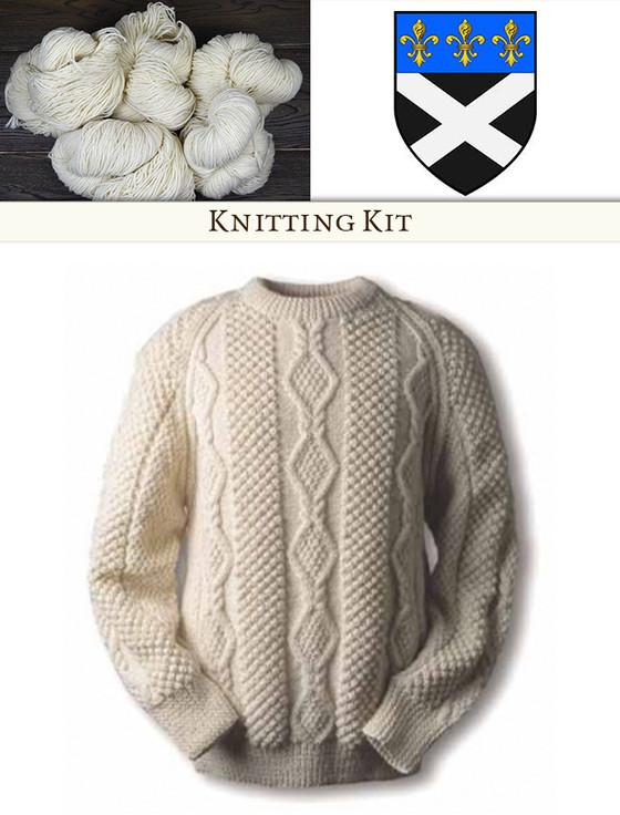 aran cashmere Fitzpatrick Knitting Kit