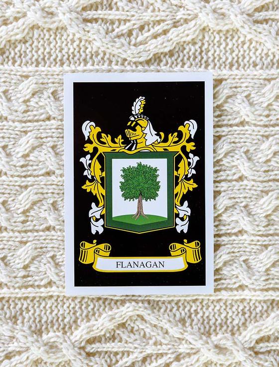 Aran Cashmere Flanagan Clan Aran Throw