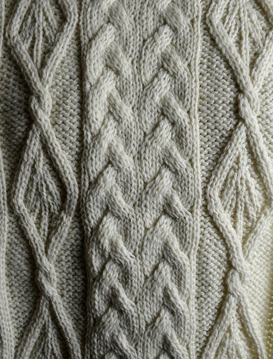 Aran Cashmere Flanagan Clan Scarf
